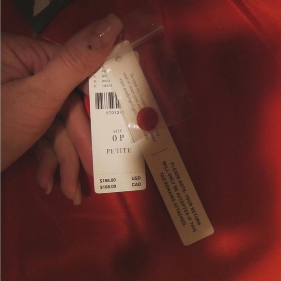 Chic Red Midi Dress *New With Tags* - Picture 5 of 5